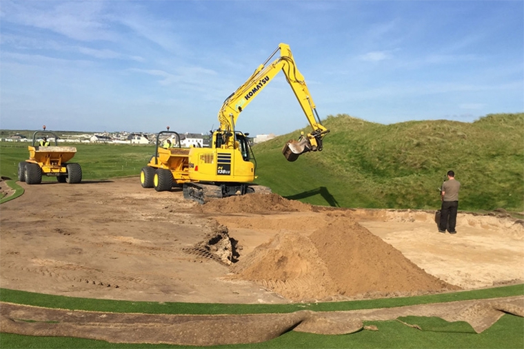 Ballybunion golf course changes